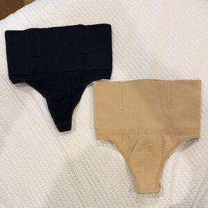 Macy's Black and Tan Shapewear